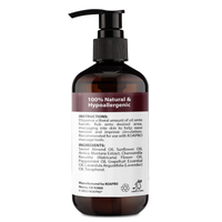 Thumbnail for KOAPRO Massage Oil - Bottle image showing Instructions and Ingredients.