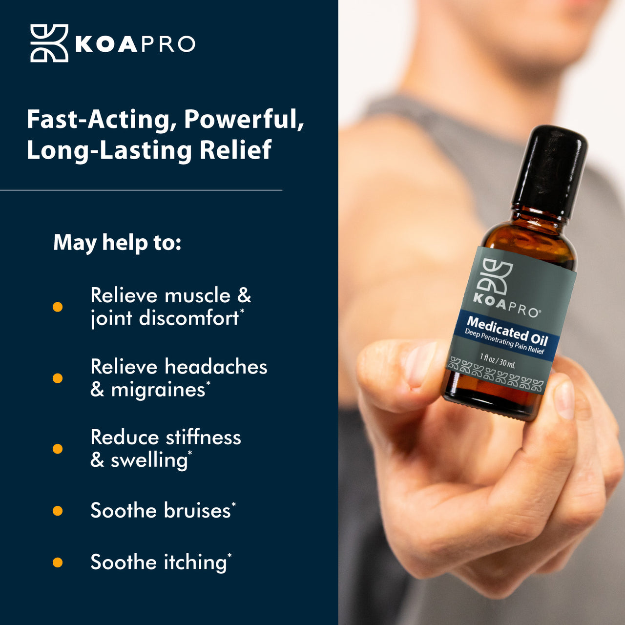Medicated Oil: Fast-Acting, Powerful, Long-Lasting Relief