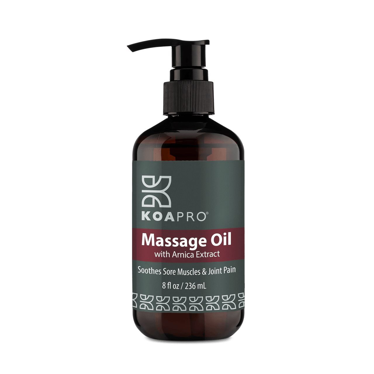 KOAPRO Massage Oil - Bottle image showing front label.